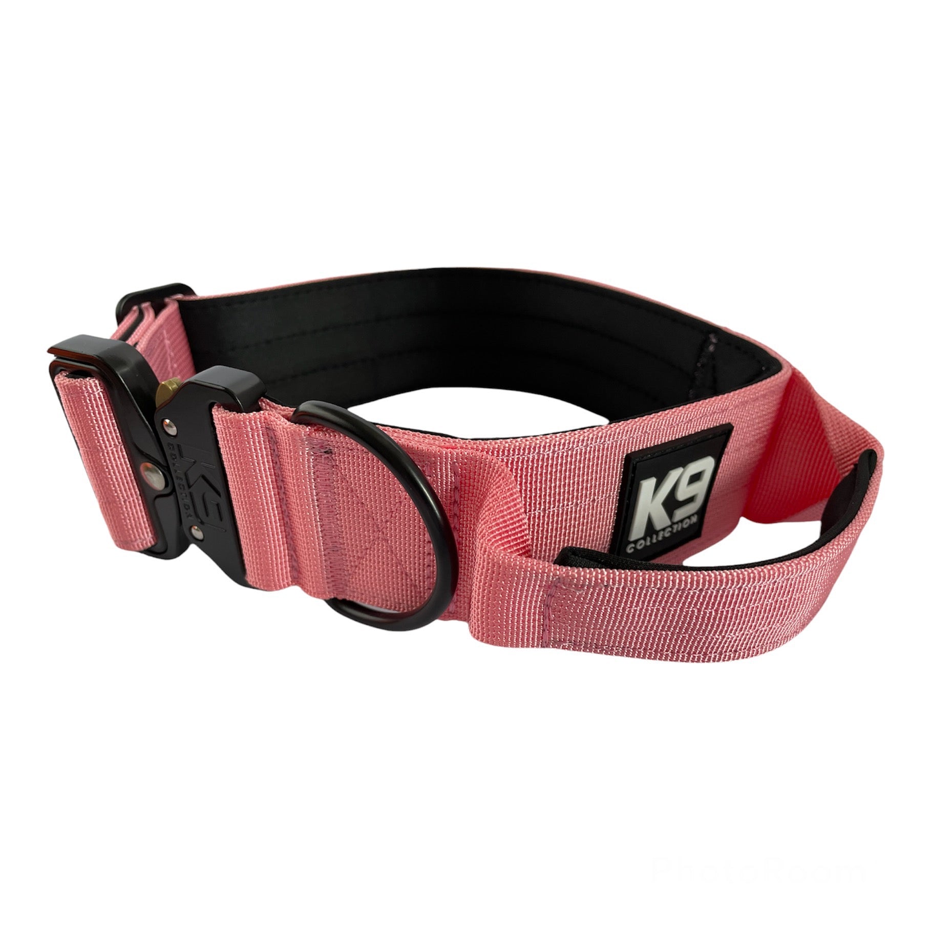 5cm Tactical Dog Collar Pink