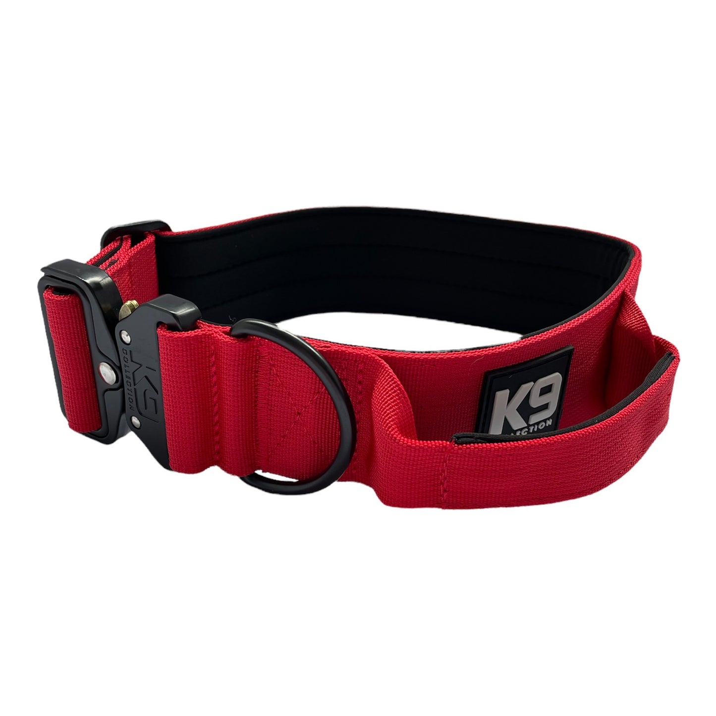 5cm Tactical Dog Collar - Red